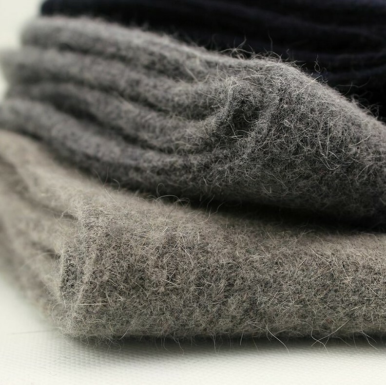 100%Merino Wool Dress Warm Thick Thermal Classic Men Working Crew Socks 3 Pack