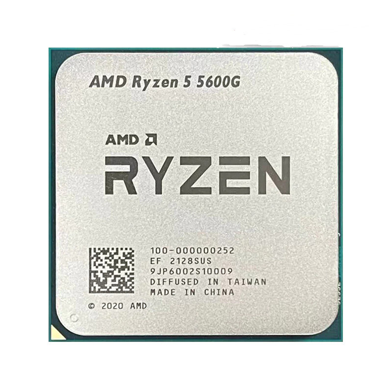 CPU AMD Ryzen 5 5600G AM4 AMD Ryzen 5 5600G - 6-Core 3.9 GHz, Socket AM4, 65W Desktop