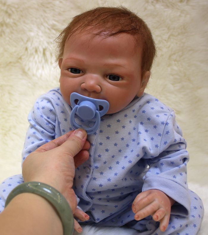 Realiste Poupee Reborn Bebe Nouveau Ne Garcon Fille Jouet En Silicone Baby Dolls Ebay