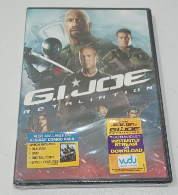 G.I. Joe Retaliation (DVD, 2013, Widescreen, Action) NEW & SEALED  FREE SHIPPING