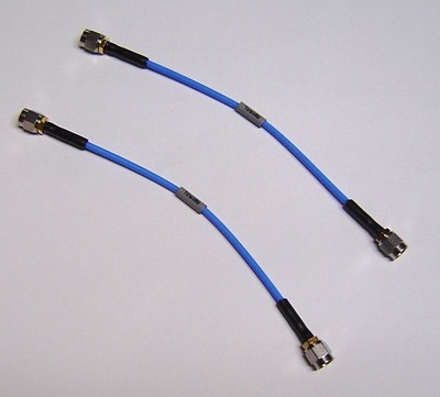 36” Fairview SCA49141 SMA Male to SMA Male Cable SF-141 Coax and RoHS Compliant