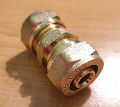 1/2'' PEX-AL-PEX Brass Compression Plug Fitting | Durable Plumbing Connector