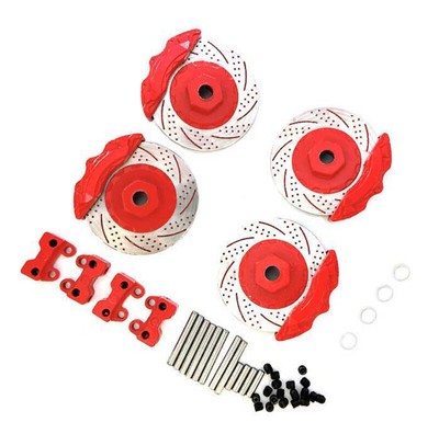 Precision Realistic Alloy Brake Disc Set for Traxxas 1/10 TRX-4 Trail Crawler