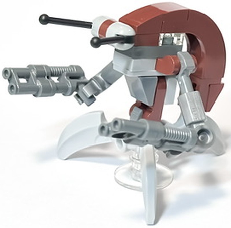 Droideka (Destroyer Droid) - Light Bluish Gray Claws…