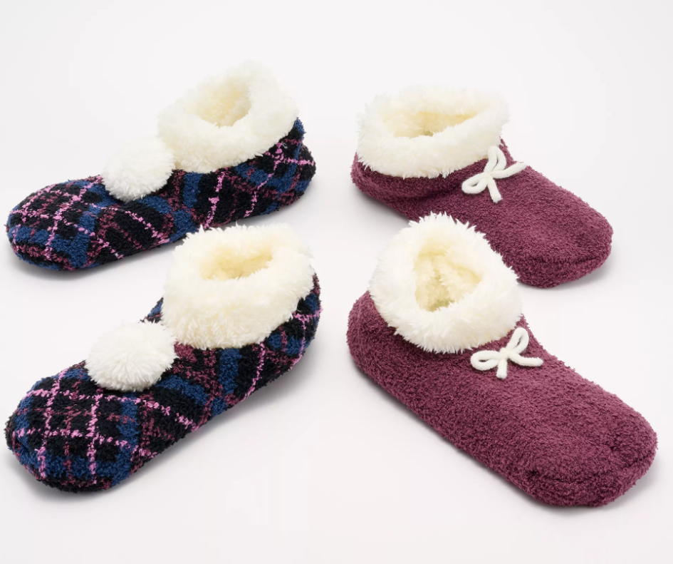 Grape/plaid One Size