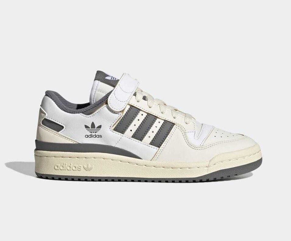 

Adidas Originals Forum 84 Low Off White Grey HQ4374 Кроссовки Женские кроссовки US5-12, Серый, adidas Forum 84