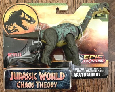 ''Jurassic World Chaos Theory'' Young Apatosaurus, Danger Pack Mattel New
