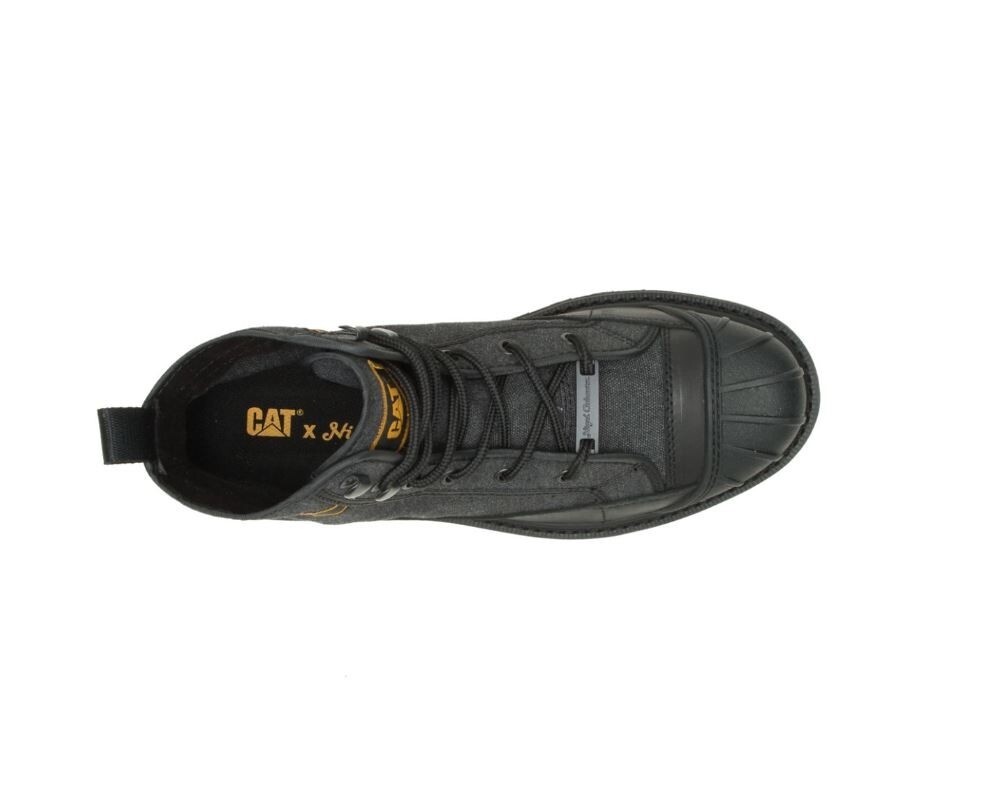 Men's CAT Caterpillar Footwear x Nigel Cabourn Omaha Boots Black Size 8-12 NIB