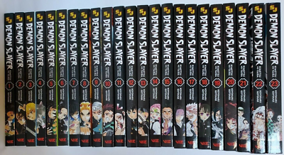 Demon Slayer 1-23 Complete Kimetsu no Yaiba Manga Box Set New 