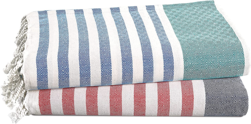 With Bag 2 Piece Towels Oversized 39"x71" Poo