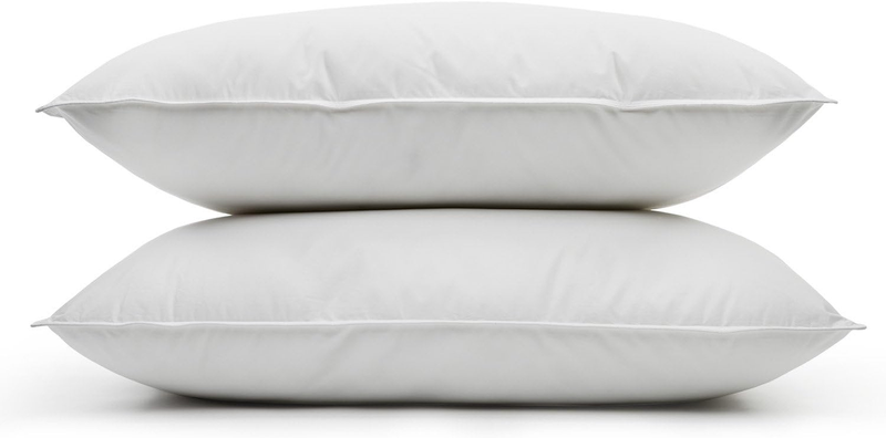Hotel Collection Triple Compartment Feather and down Pillow, Medium King