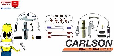 Complete Rear Brake Drum Hardware Kit for Ford F250 80-98 equipped w/ 3 in shoes
