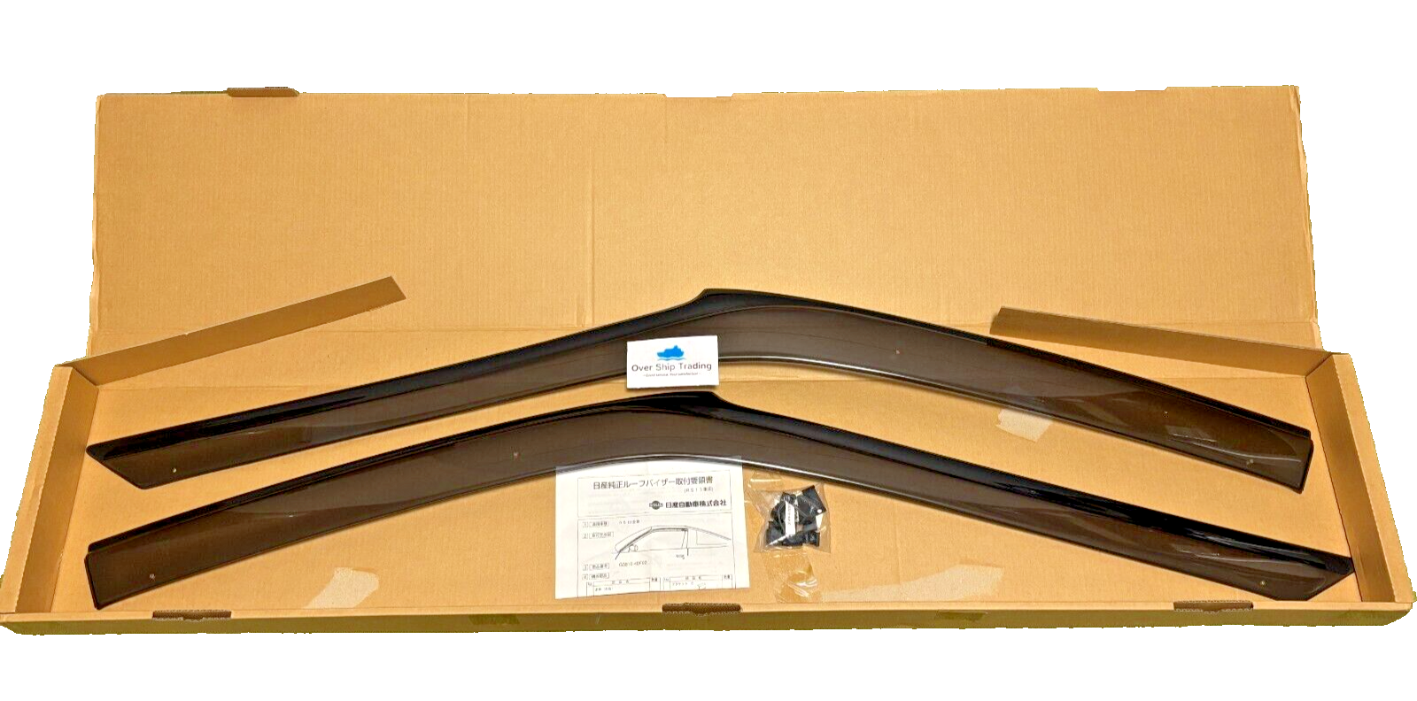 Nissan Genuine Silvia S13 240SX 89-94 Door Visor Rain Guard