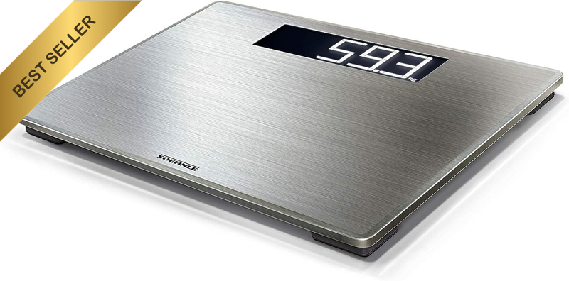Soehnle Style Sense Safe 300 Stainless Steel Bathroom Scale – Digital Body Weigh