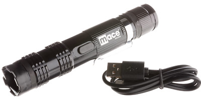 Mace Rechargeable Compact High Output Stun Gun and Flashlight w/ Belt Clip 80534