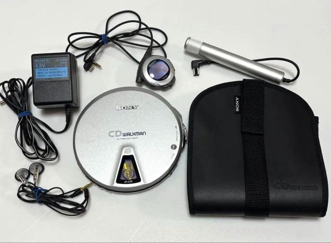 SONY ポータブルCDプレーヤー D-E01 Sony Group Portal - D-E01 CD WALKMAN® (Portable CD Player