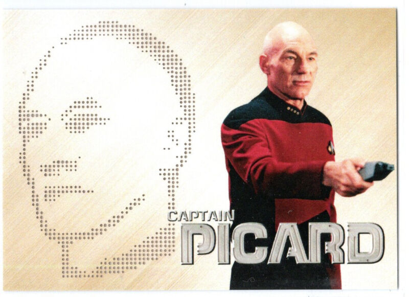Star Trek 50th Anniversary Pc3 Phaser Cut Patrick Stewart Capt. Jean-luc Picard