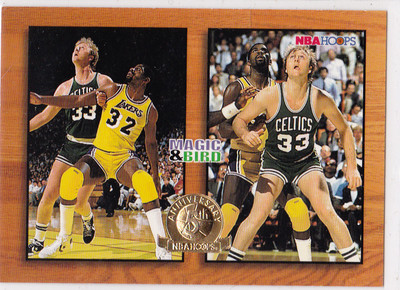 NBA L.Bird/J.Erving/M.Johnson リプリントカード Magic Johnson, Larry Bird & Julius Erving Signed 1980 Topps