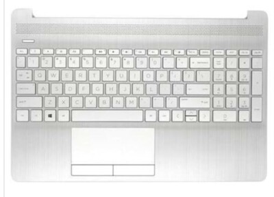 Replacement Non-Backlit Keyboard Palmrest Upper Case Top Cover Touchpad for HP 1