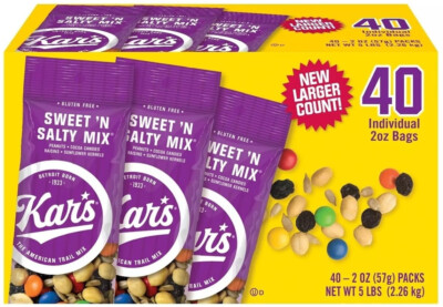 Kar s Nuts Original Sweet 'n Salty Trail Mix - 2 oz. / 40 ct.