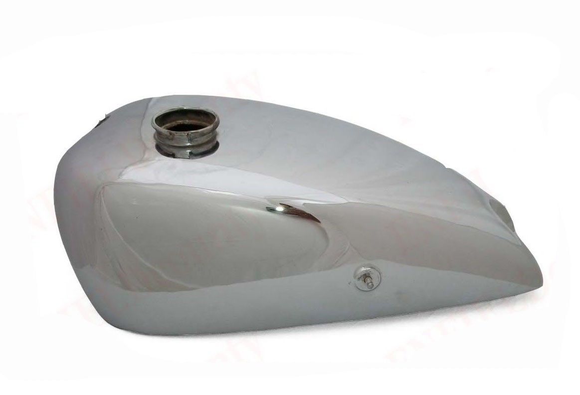 Vintage 1927 BSA S31 Sloper Petrol Gas Fuel Tank Chrome Plated 