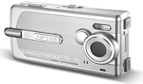 AIPTEK blue DZO-V50 Camera Video Recorder 4x Smartzoom
