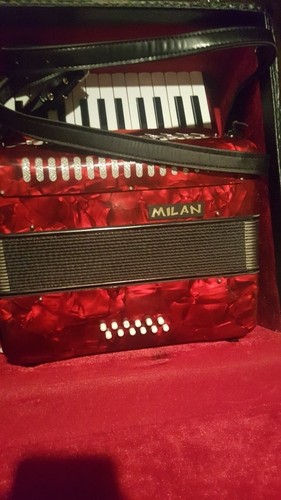 Milan Pre-Owned Accordian - Good Starter - Great Condition