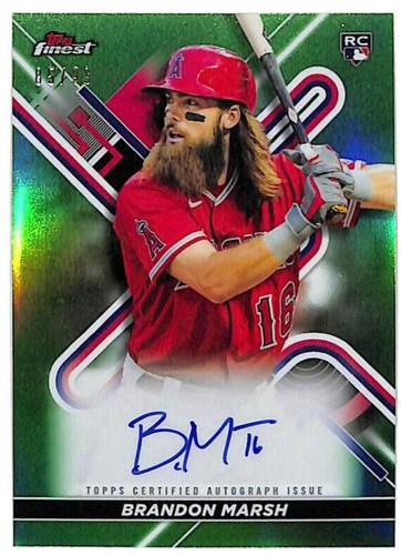 2022 Topps Finest - Brandon Marsh #FA-BM