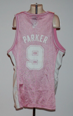 Womens pink 2025 spurs jersey