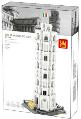Wange 5214 Der schiefe Turm von Pisa Klemmbausteine Architektur Modell NEU