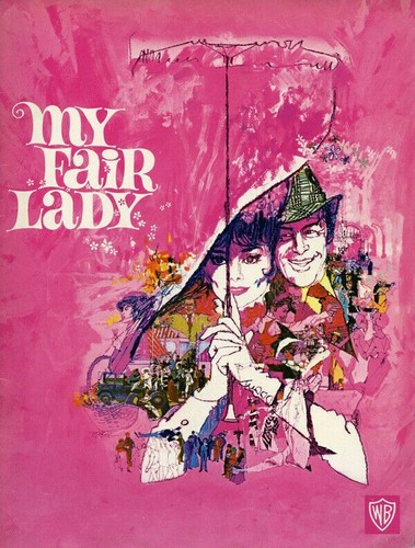 my fair lady original film brochure audrey hepburn 40 pages photos articles 1964