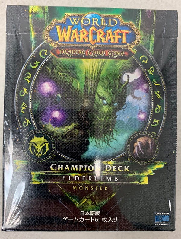World of Warcraft WoW TCG Champion Deck - Elderlimb (Japanese)