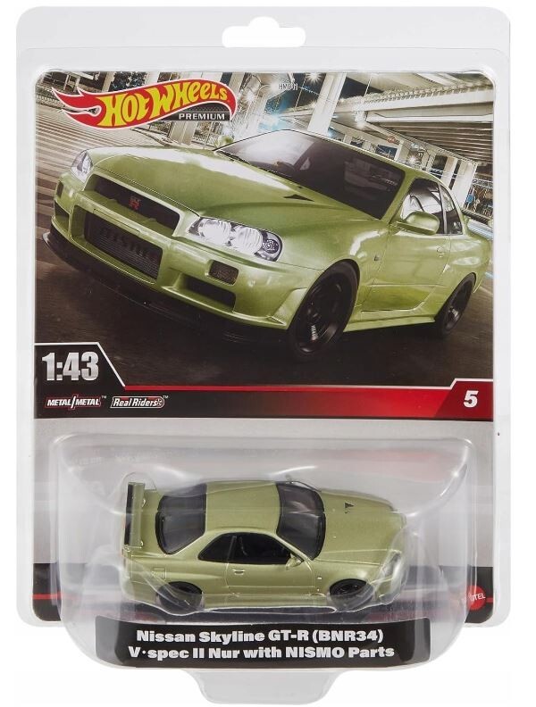 H*O様 Hot Wheels Nissan Skyline GT-R (BNR Hot Wheels 2025 Case G Nissan Skyline GT-R (BCNR33) HKS Long