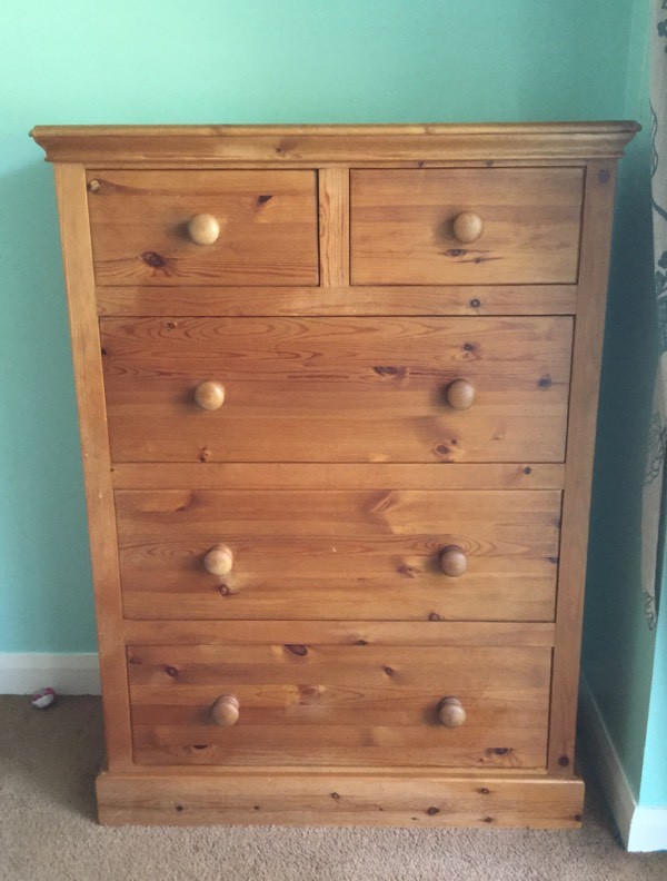 Pine Chest of Drawers in Yealmpton, Devon Gumtree