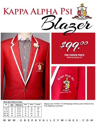 Kappa Alpha Psi Men/'s Jogging Suit Crimson Red