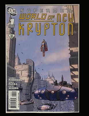 Superman World of New Krypton #1  1:25 Variant Cover  Never Read  