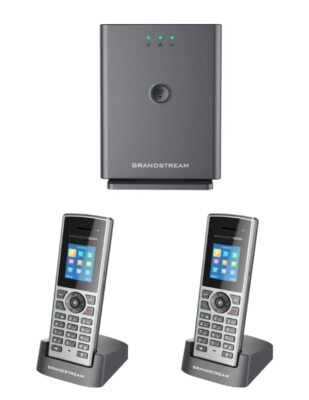 Grandstream DP752 Long-Range DECT Base Station + DP722 Units DECT HD Handset New