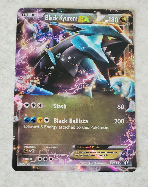 ブラックキュレムEX Black Kyurem EX - Freeze Bolt #62 Pokemon Card