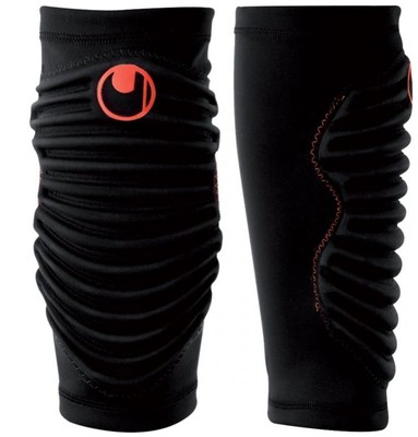 Uhlsport SHINGUARD SLEEVES Tibia Shin Pad Shinguards Sleeves WHITE size Senior