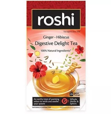 Roshi Tea 25 Tea Bags 100% Natural ingrediants , Free Shipping World Wide