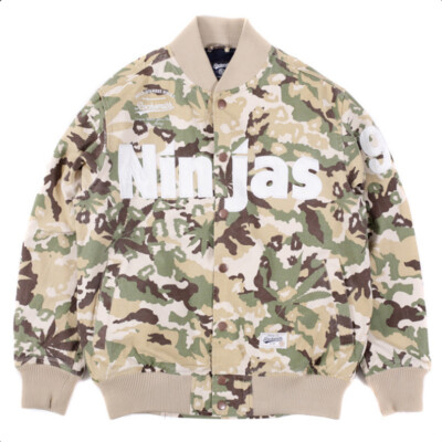 Rocksmith Houston Ninjas Camo Jacket Men бежевый