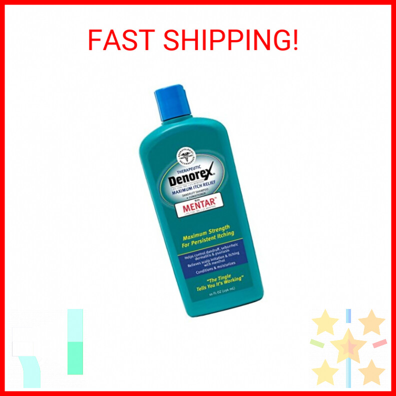Denorex Therapeutic Maximum Itch Relief Dandruff Shampoo & Conditioner, Formulat