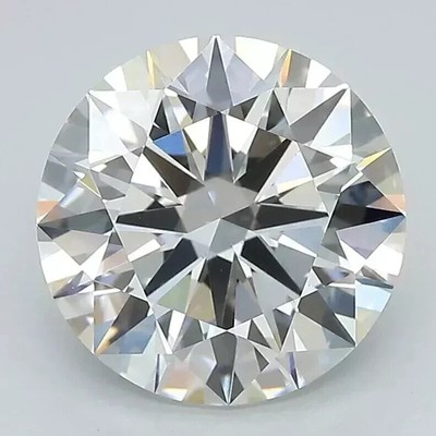 3.00 Ct ROUND  F Color VS1 Clarity IGI Certified Lab Grown CVD Diamond