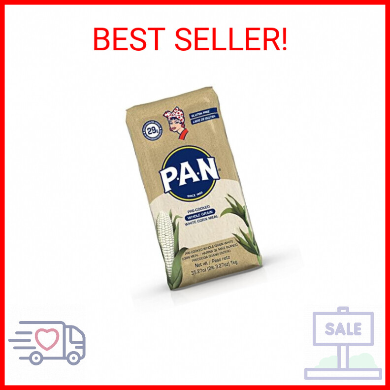 P.A.N. Whole Grain White Corn Meal &ndash; Gluten Free Kosher Fl