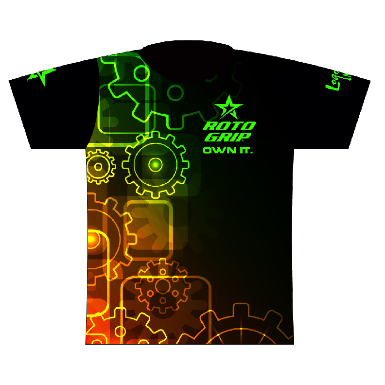 Roto Grip Bowling Dye-Sublimated Jersey w// Sash Collar Many Sizes!