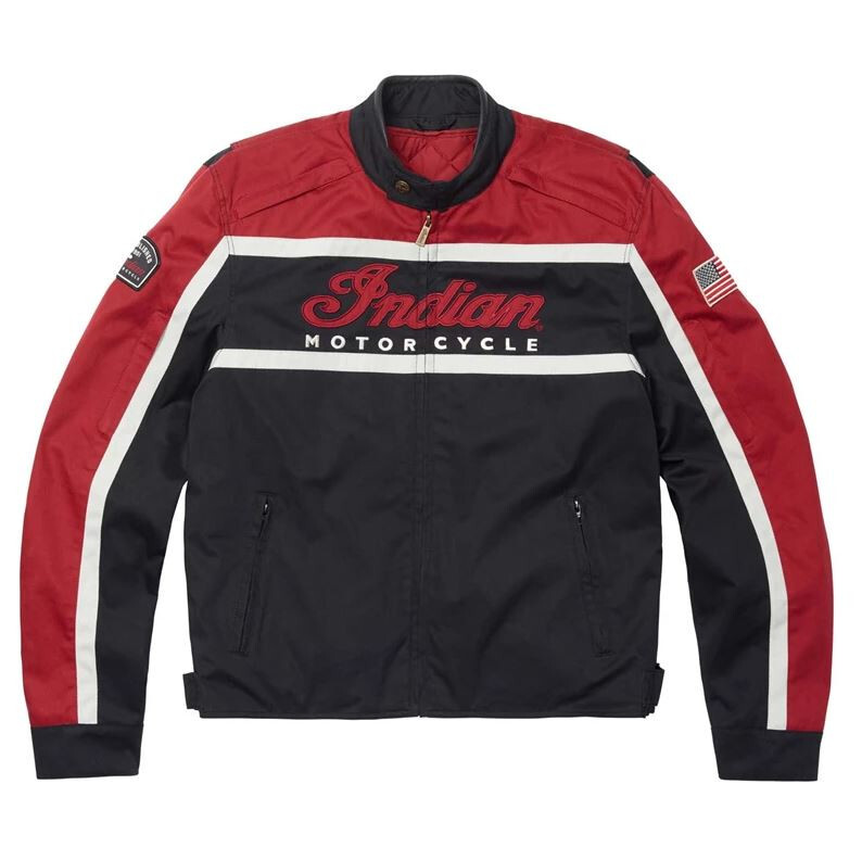Indian Motorcycle Men's Black Hills Jacket, Black XL