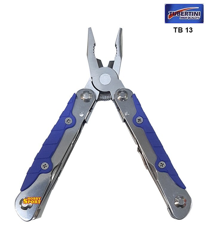 TUBERTINI TB 13   PINZA MULTIUSO BECCO MEDIO 6,5"  PLIERS  SPINNING