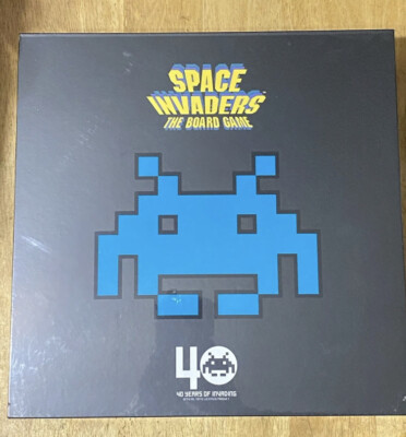 Space Invaders The Board Game Deluxe Collector's Edition Kickstarter w/ Playmat!