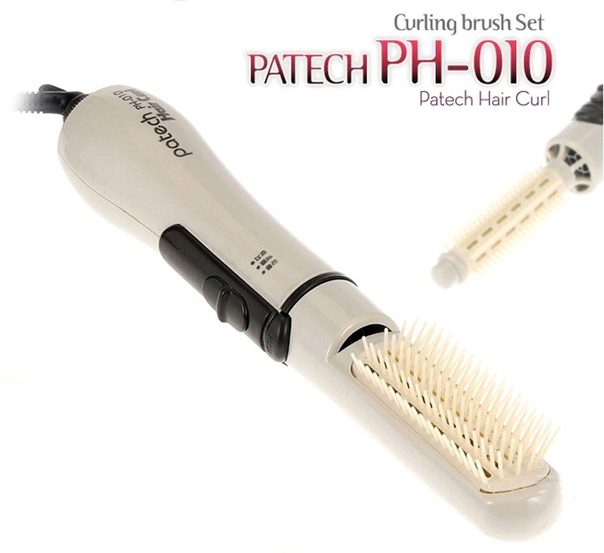Made In Korea Patech Hair Dryer Iron Curl Style Ph 010 Spin Home
