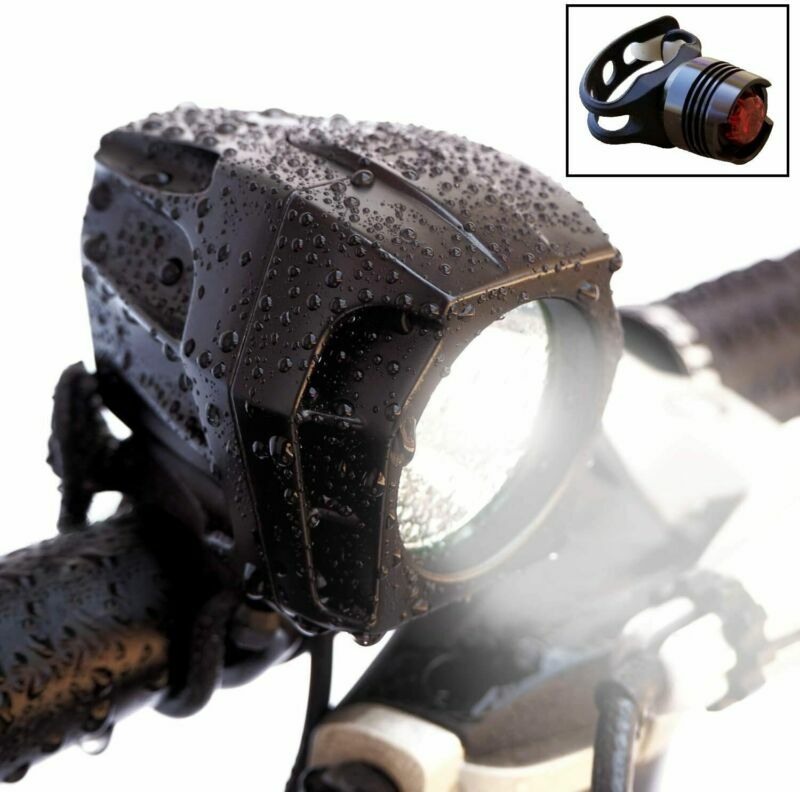 Bright Eyes Fully Waterproof 1600 Lumen Rechargeable Mountain, Road Bike Headlig